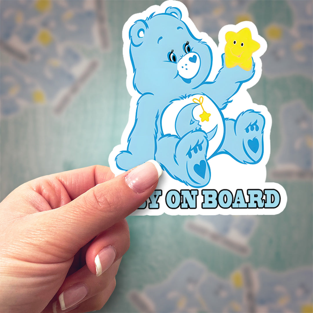 Care Bear Baby on Board Sticker – Cute & Adorable Design for Parents!