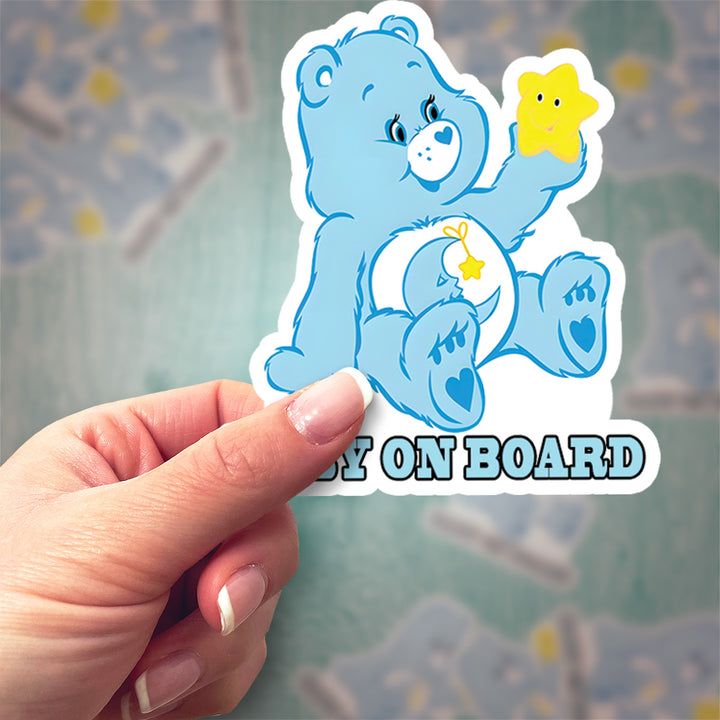 Care Bear Baby on Board Sticker – Cute & Adorable Design for Parents!