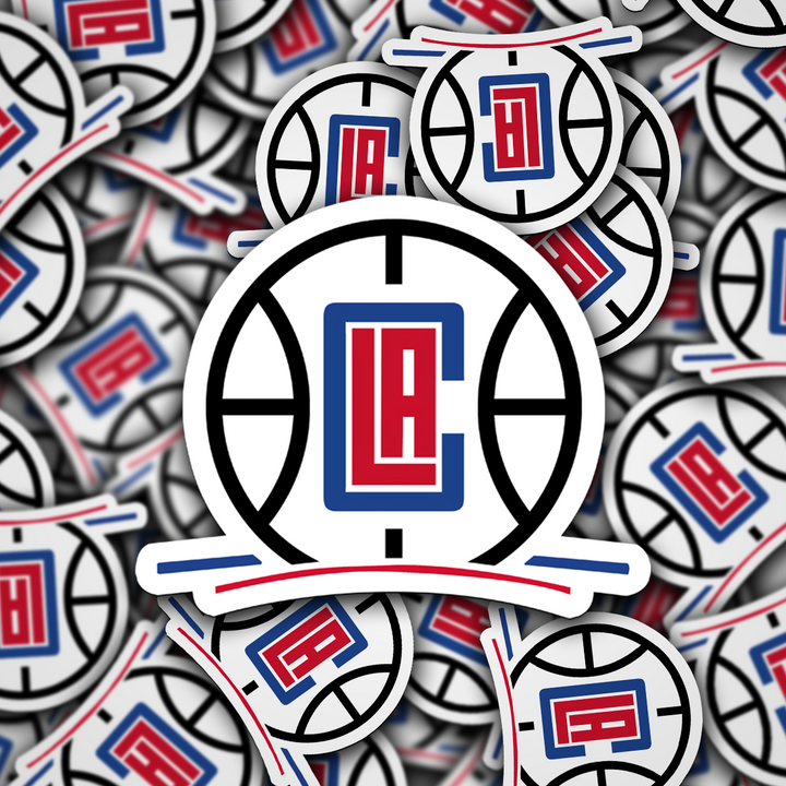 Los Angeles Clippers Sticker - Holographic or Glossy - Waterproof - Great Gift NBA Stickers - Rozovy