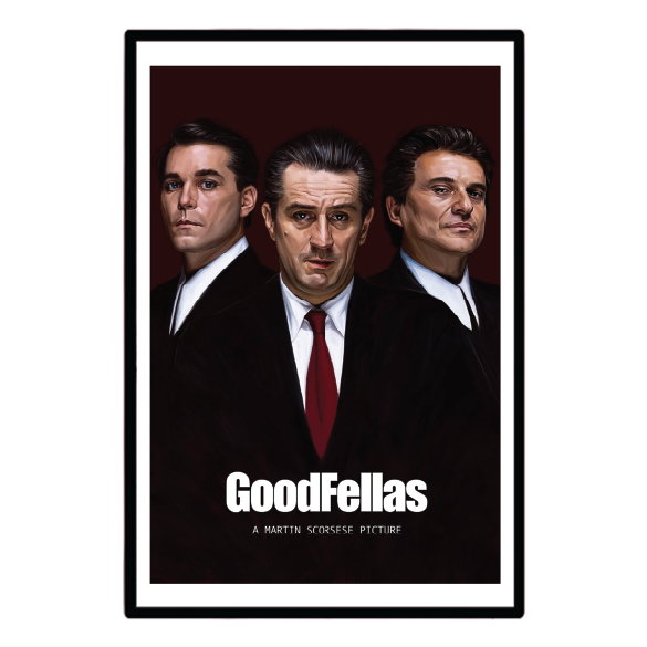 GoodFellas (1990) Illuminated LED frame display & Poster