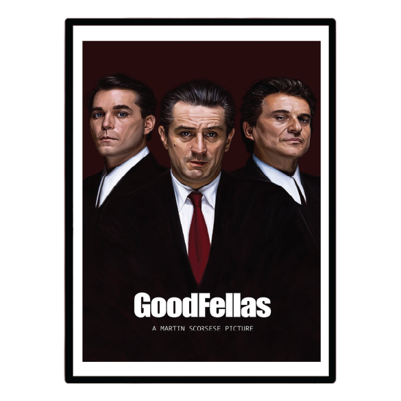 GoodFellas (1990) Illuminated LED frame display & Poster