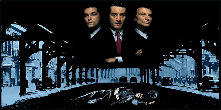 GoodFellas (1990) Illuminated LED frame display & Poster