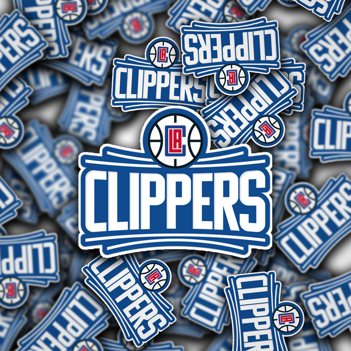 Los Angeles Clippers Sticker - Holographic or Glossy - Waterproof - Great Gift NBA Stickers - Rozovy