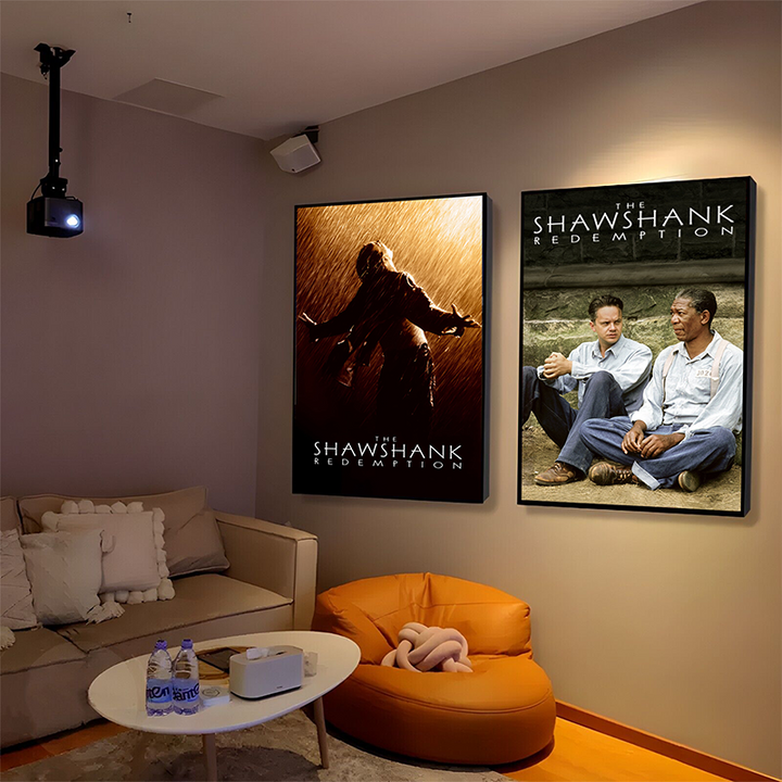The Shawshank Redemption (1994) Illuminated LED frame display & Poster