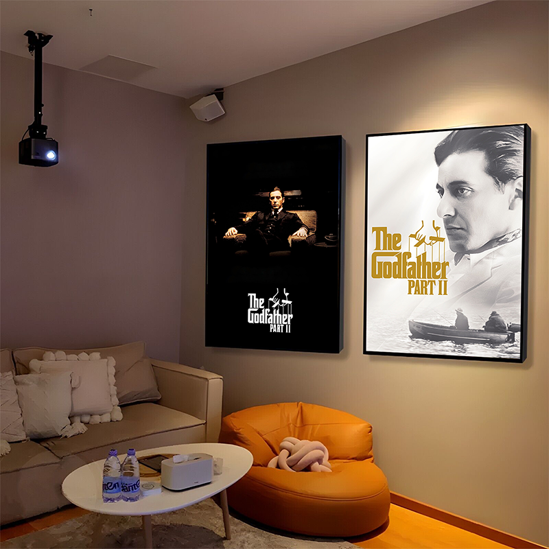 The Godfather Part II (1974) Illuminated LED frame display & Poster