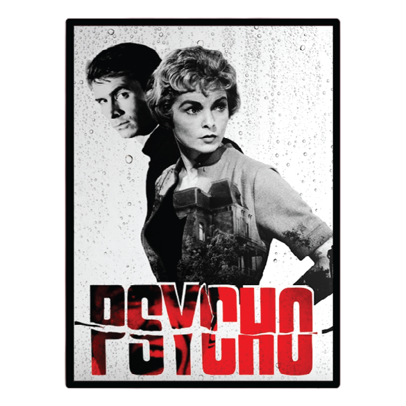 Psycho (1960) Illuminated LED frame display & Poster