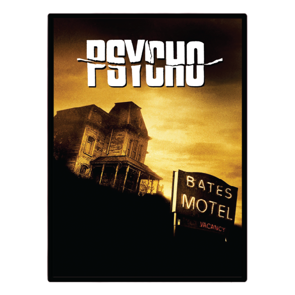 Psycho (1960) Illuminated LED frame display & Poster