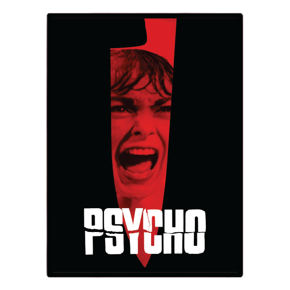 Psycho (1960) Illuminated LED frame display & Poster