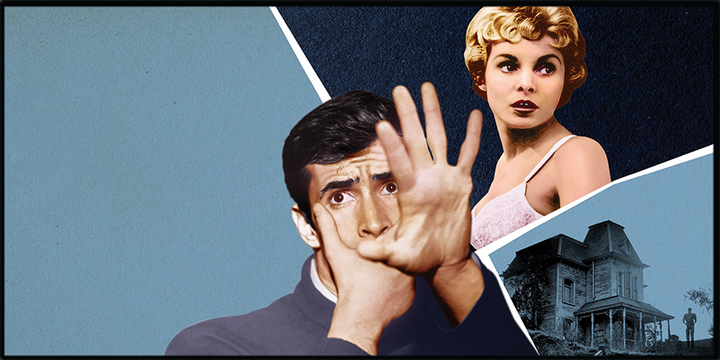 Psycho (1960) Illuminated LED frame display & Poster