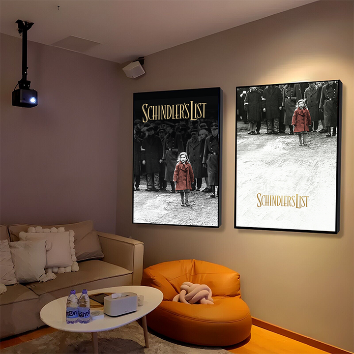 Schindler's List (1993) Illuminated LED frame display & Poster
