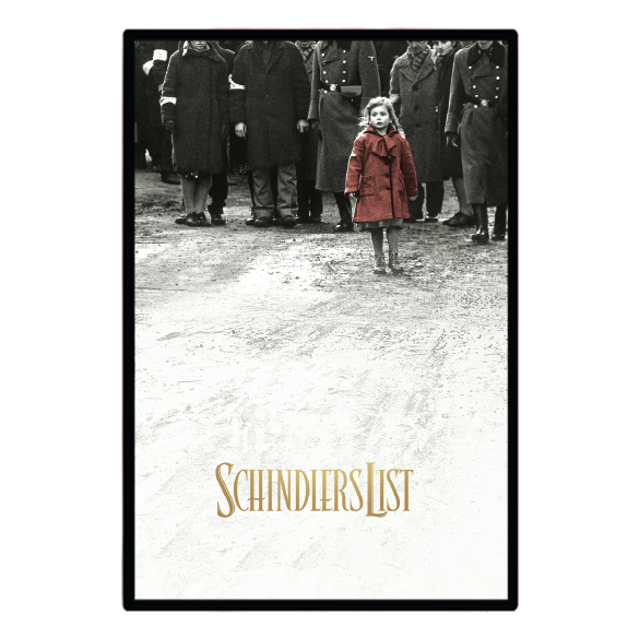 Schindler's List (1993) Illuminated LED frame display & Poster