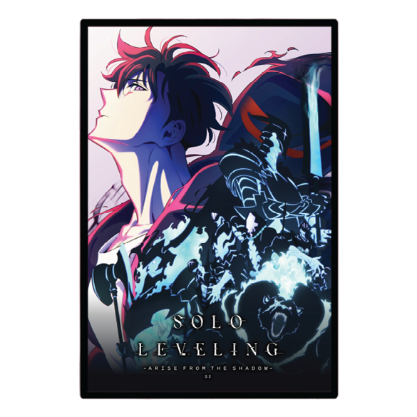 Solo Leveling (2024) Illuminated LED frame display & Poster