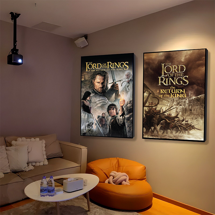 The Lord of the Rings: The Return of the King (2003) Illuminated LED frame display & Poster