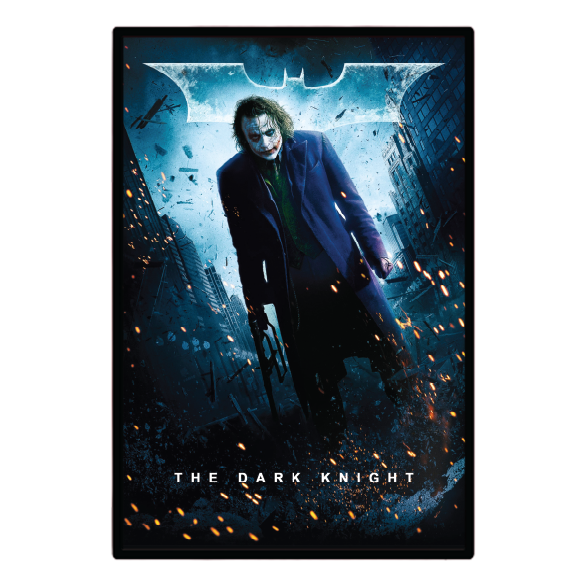 The Dark Knight (2008) Illuminated LED frame display & Poster