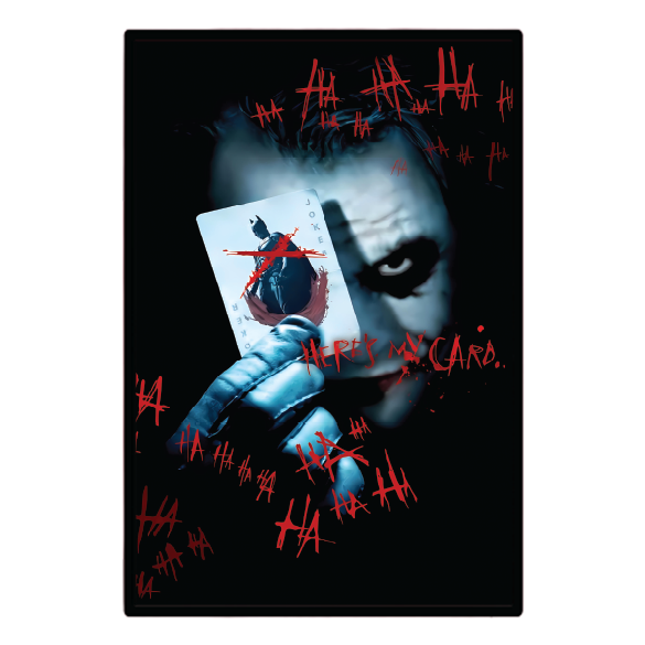 The Dark Knight (2008) Illuminated LED frame display & Poster