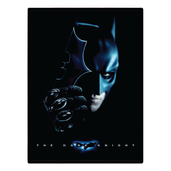 The Dark Knight (2008) Illuminated LED frame display & Poster