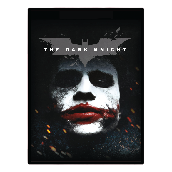 The Dark Knight (2008) Illuminated LED frame display & Poster