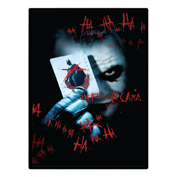 The Dark Knight (2008) Illuminated LED frame display & Poster