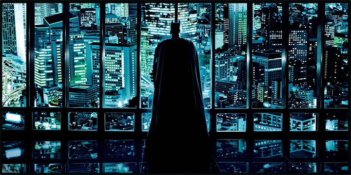 The Dark Knight (2008) Illuminated LED frame display & Poster