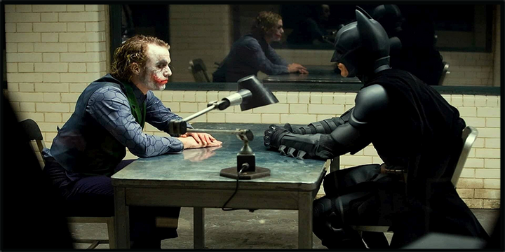The Dark Knight (2008) Illuminated LED frame display & Poster