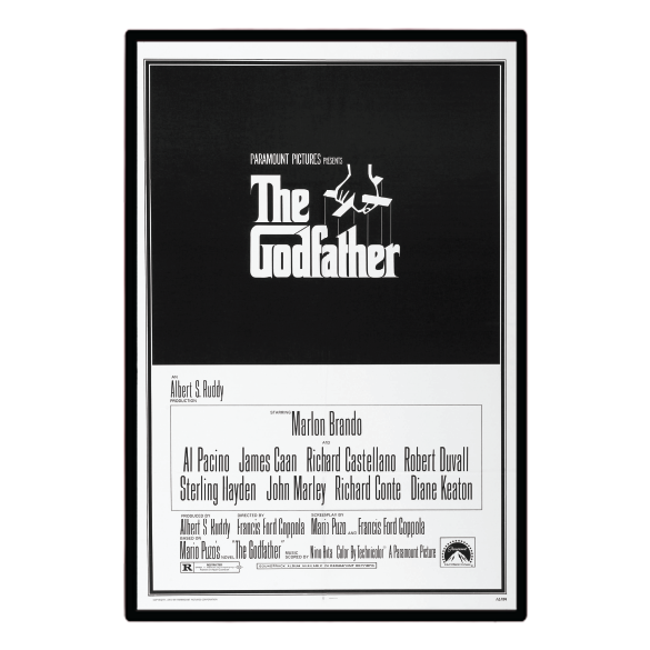 The Godfather (1972) Illuminated LED frame display & Poster