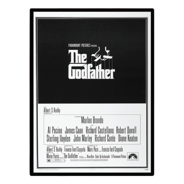 The Godfather (1972) Illuminated LED frame display & Poster