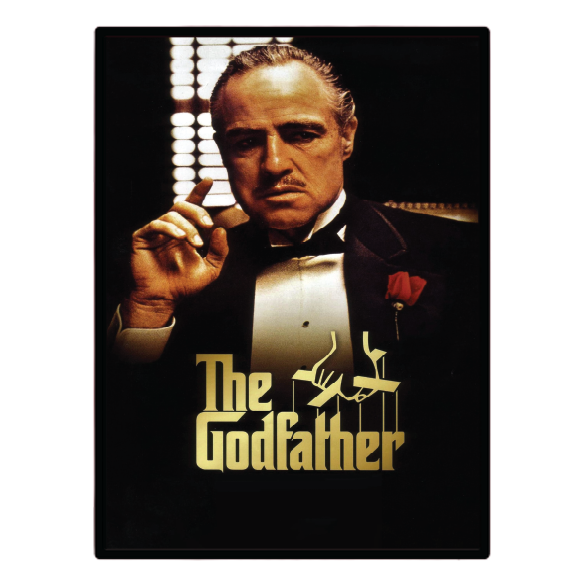 The Godfather (1972) Illuminated LED frame display & Poster