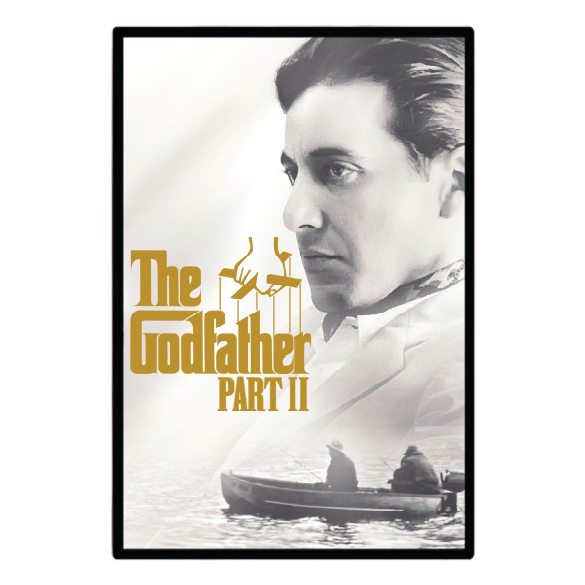 The Godfather Part II (1974) Illuminated LED frame display & Poster