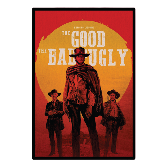 The Good, the Bad and the Ugly (1966) Illuminated LED frame display & Poster