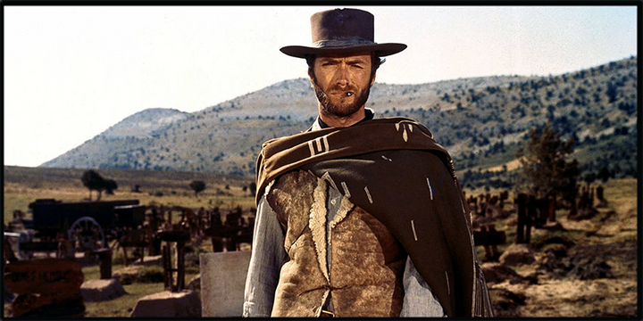 The Good, the Bad and the Ugly (1966) Illuminated LED frame display & Poster