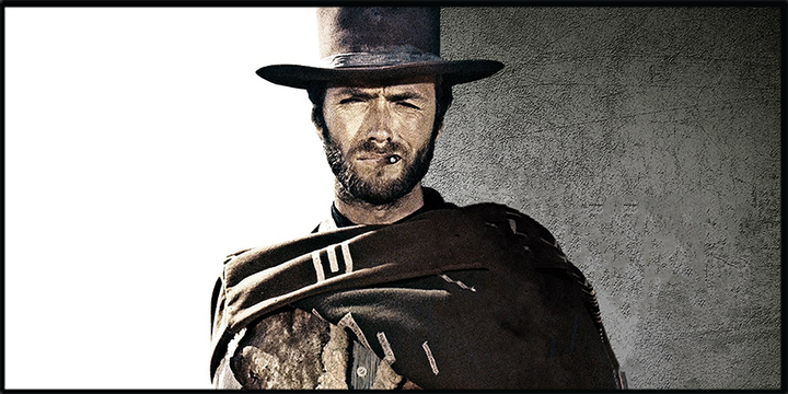 The Good, the Bad and the Ugly (1966) Illuminated LED frame display & Poster