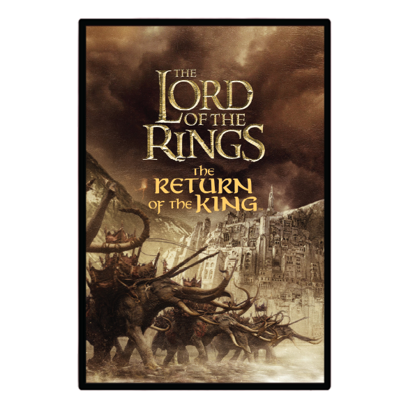 The Lord of the Rings: The Return of the King (2003) Illuminated LED frame display & Poster