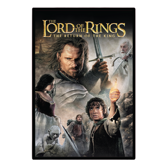 The Lord of the Rings: The Return of the King (2003) Illuminated LED frame display & Poster
