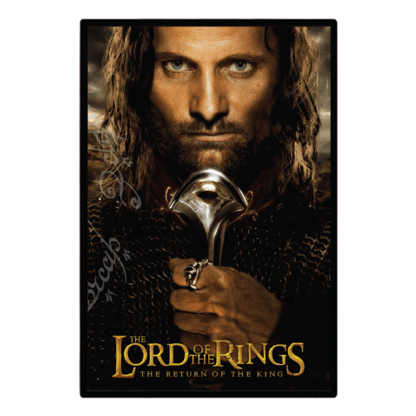 The Lord of the Rings: The Return of the King (2003) Illuminated LED frame display & Poster