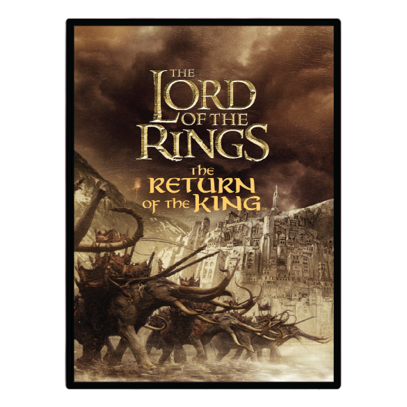 The Lord of the Rings: The Return of the King (2003) Illuminated LED frame display & Poster