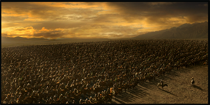 The Lord of the Rings: The Return of the King (2003) Illuminated LED frame display & Poster