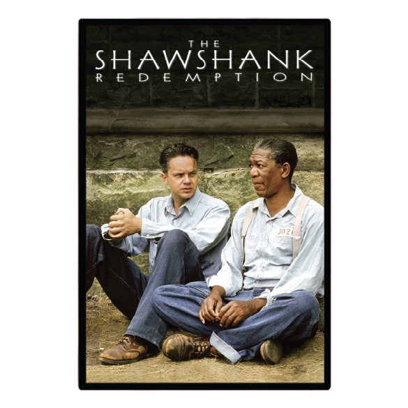 The Shawshank Redemption (1994) Illuminated LED frame display & Poster