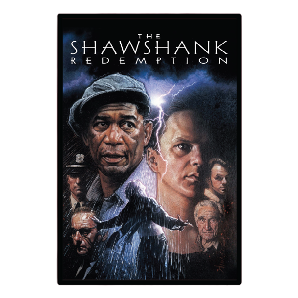 The Shawshank Redemption (1994) Illuminated LED frame display & Poster