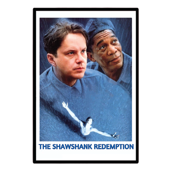 The Shawshank Redemption (1994) Illuminated LED frame display & Poster