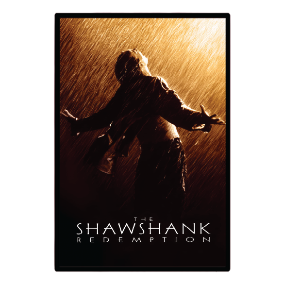 The Shawshank Redemption (1994) Illuminated LED frame display & Poster
