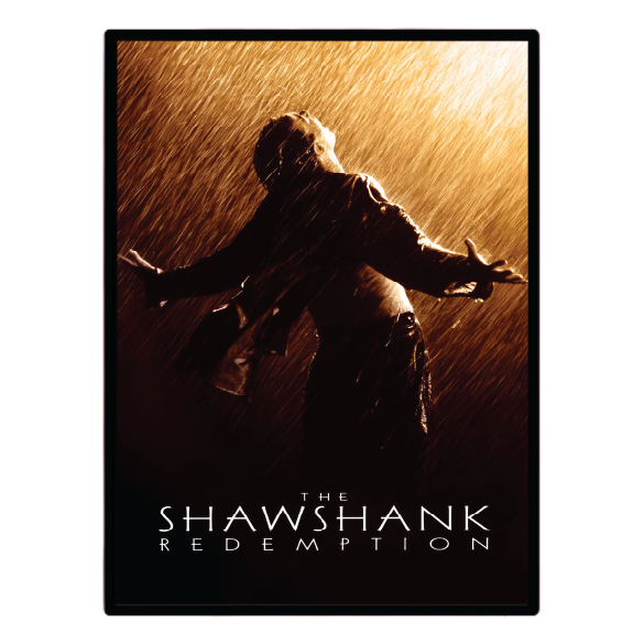 The Shawshank Redemption (1994) Illuminated LED frame display & Poster