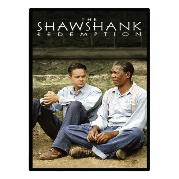 The Shawshank Redemption (1994) Illuminated LED frame display & Poster