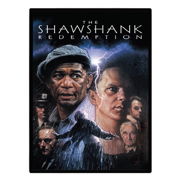 The Shawshank Redemption (1994) Illuminated LED frame display & Poster
