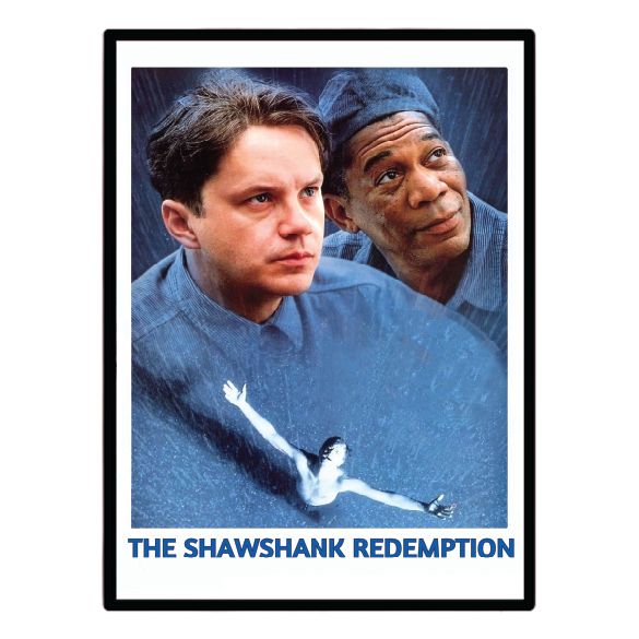 The Shawshank Redemption (1994) Illuminated LED frame display & Poster