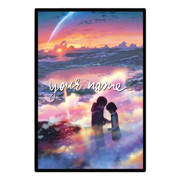 Your Name. (2016) Illuminated LED frame display & Poster (Copy)