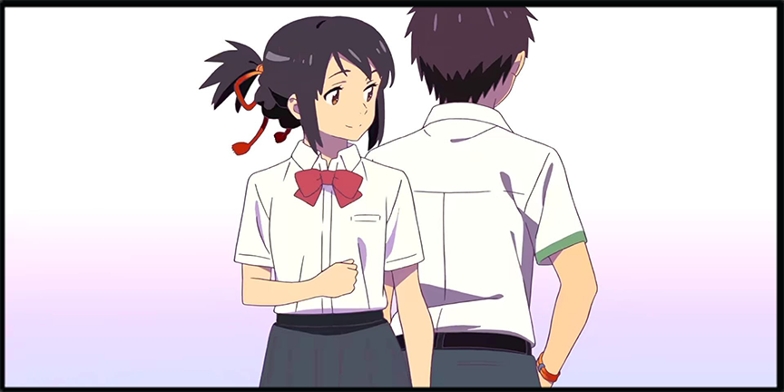 Your Name. (2016) Illuminated LED frame display & Poster (Copy)